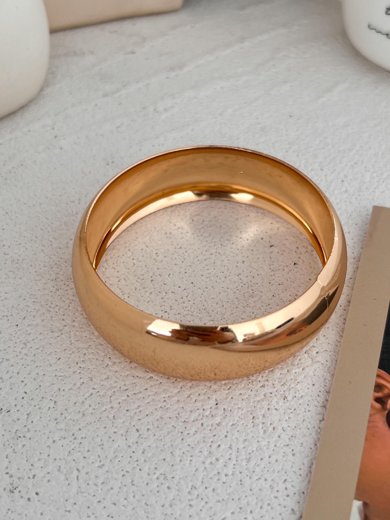 

Chunky Punk Beige Khaki Thick Resin Acrylic Smudging Bangles Geometric Irregular Bangle Bracelets For Women Men Jewelry