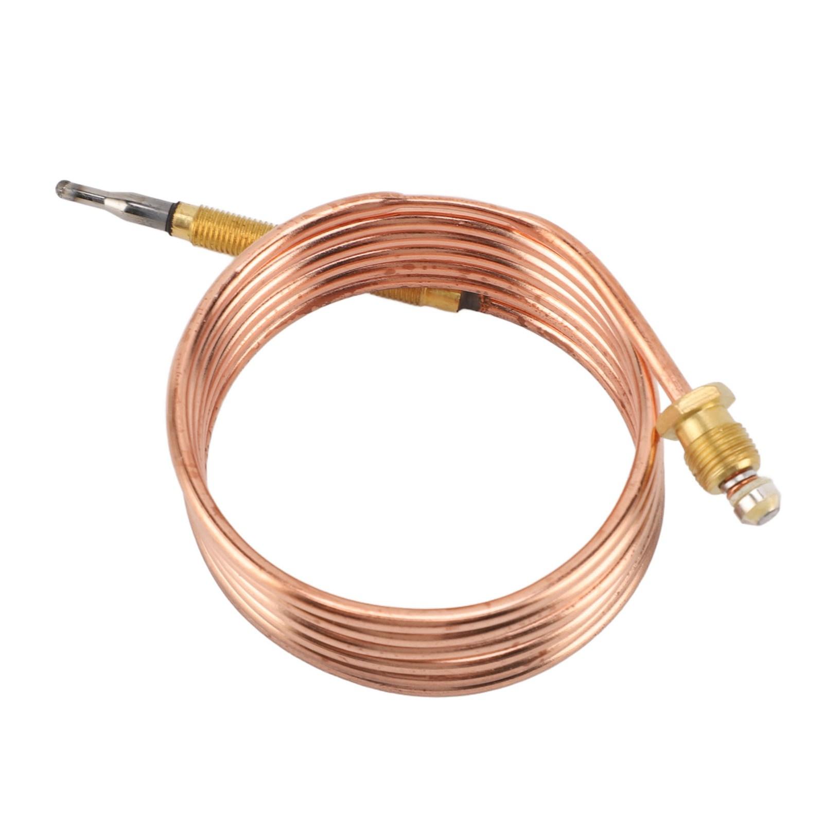 

Сменная термопара для газовых печей, котлов, водонагревателей, устройство защиты от погасания пламени, датчик температуры 900mm / 35.4in