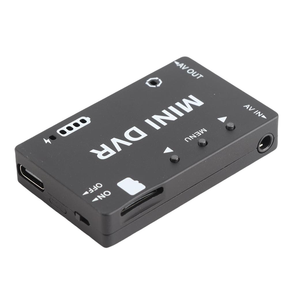 Mini FPV DVR Module NTSC PAL Switchable Built In Battery Video Audio FPV Recorder for RC Models