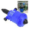 Fertilizer Dispenser PP Fertilizer Proportioner Blue G3/4 To G1 Male Thread for Gardening Flowers for Agricultural Irrigation