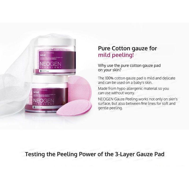 NEOGEN Dermalogy Bio-Peel Gauze Peeling Wine (Original Version) 200ml