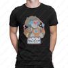 Męska Damska Koszulka Basic z Okrągłym Dekoltem Streetwear Unikalny Prezent Potrzeba Dwóch Księżyc Babuon Uroczy Wzór Unisex Wysokiej Jakości Bawełniane Koszulki