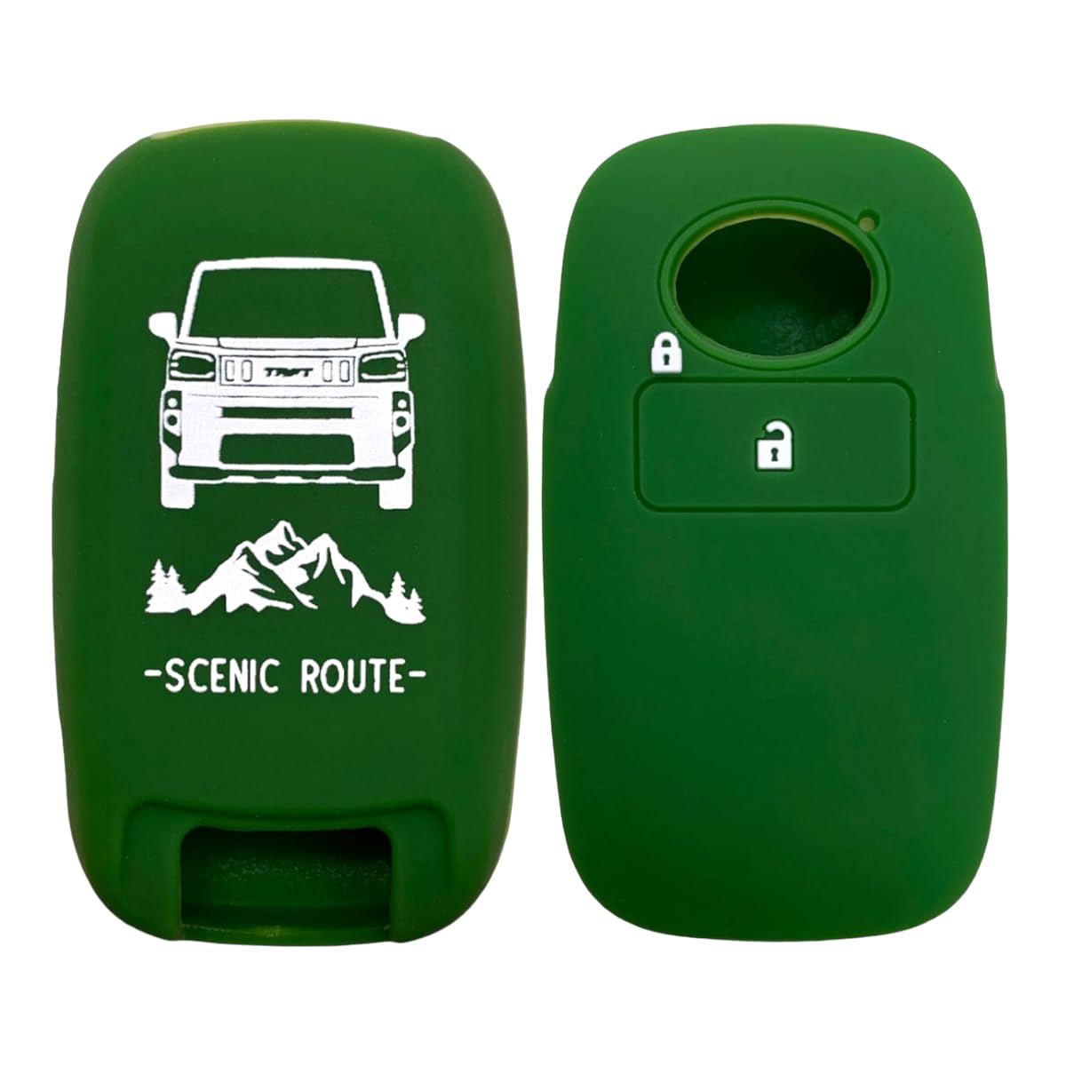 

SUITY DAIHATSU TAFT Dedicated Design, Anti-Scratch, Silicone Key Cover, Key Case, Green TAFT Free Size зелёный