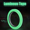 Safety Marker Green Adhesive Luminous Tape High Bright 10mmx10m Photoluminescent Tape Glow Strips Glow Dark Tape Egress Marker