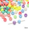 6-20mm Acrylic Ice Ceam Colored Macroporous Beads For DIY Necklace Bracelet Earrings Jewelry Making Craft Accessories