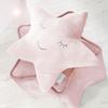 Starry Plush Cushion for Child - Roba Style - Pink - 0 Months and Up