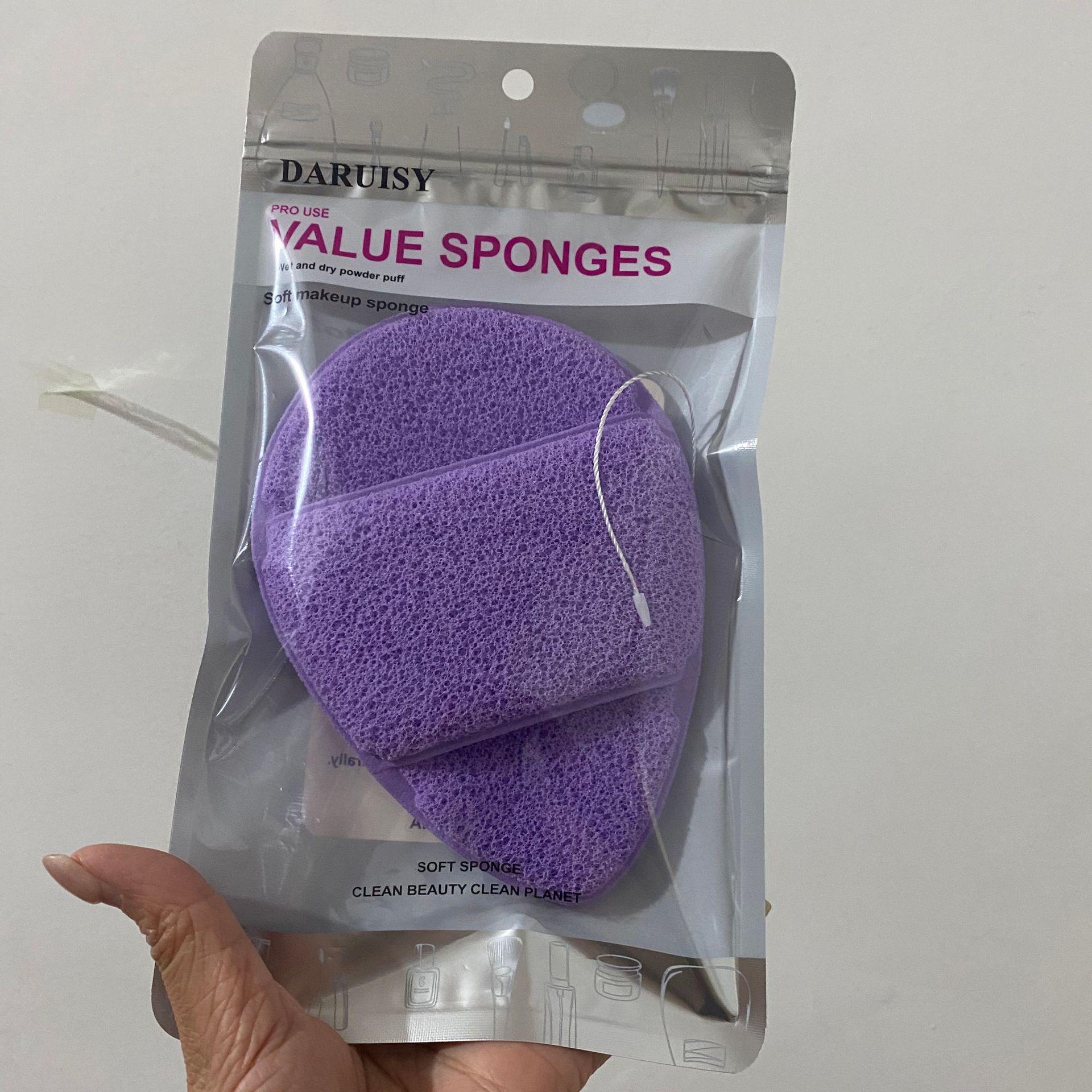 

Neutral Jumbo Face Washing Puff Gloves - Super Soft Cleansing for Beauty Salons Фіолетовий