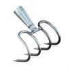 Hand Rake Ground Tiller Lightweight Portable Small Cultivating Gardening Tool Leaf for Flowers