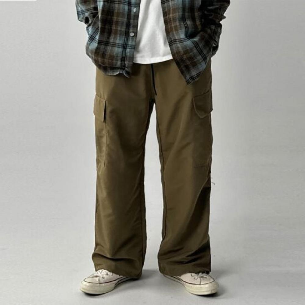 Onl Nylon Wide Pants