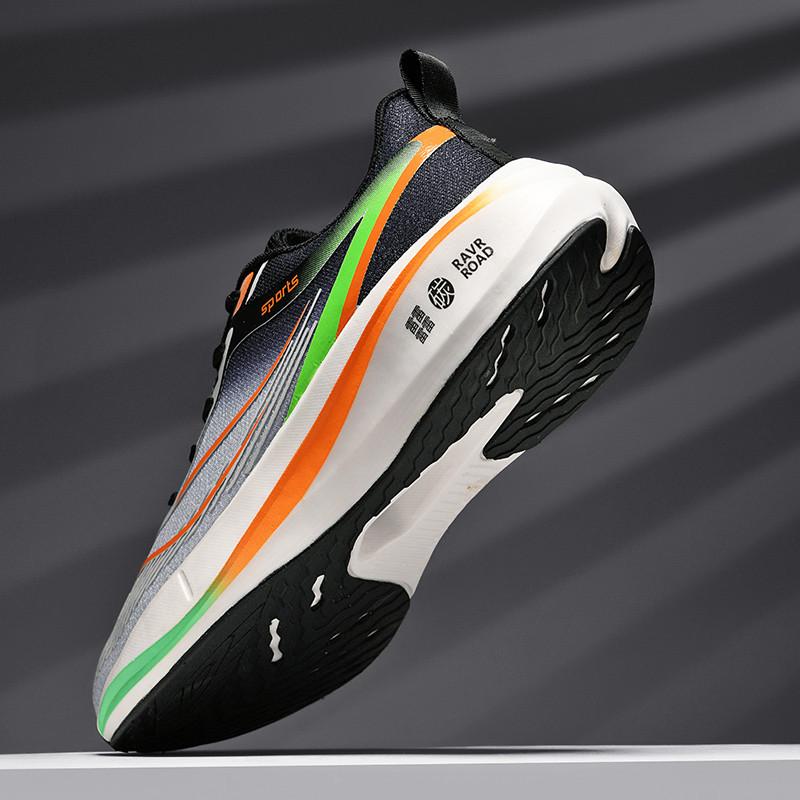 New running shoes student mesh breathable racing carbon plate pro new summer sports running shoes