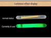 Ocean Glow Night Fishing Float Set: 5 Fluorescent Light Sticks with Holders