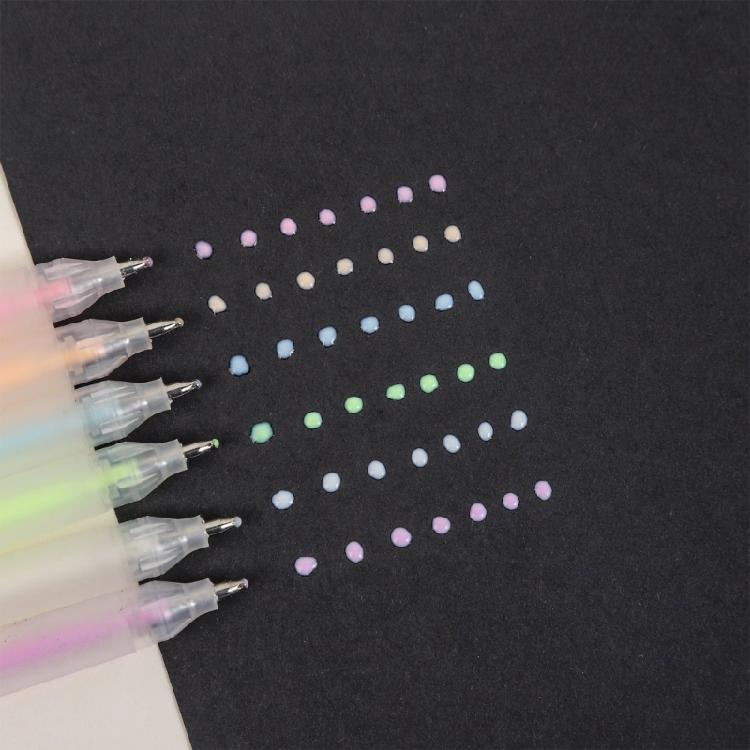 6Pcs Multipurpose Craft Glues Pen with Fine Tip Fast Drying Adhesive for Scrapbooking Card Making Holiday Decoration