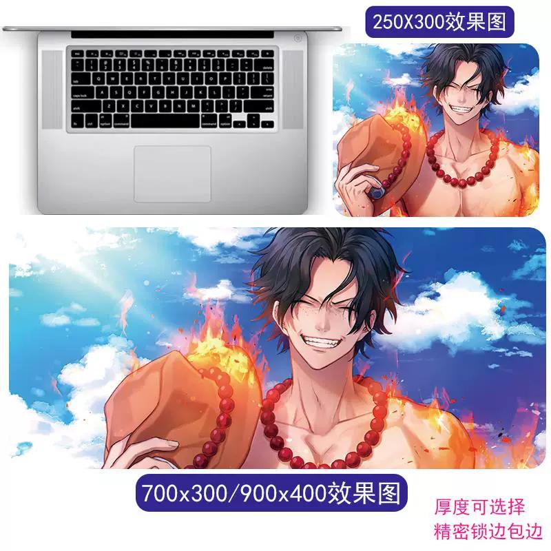 Cartoon Anime ONE PIECE Mouse Pad Oversized One Piece Roronoa Zoro Monkey D. Luffy Animation Game Office Computer Desk Mat Two-dimensional Peripheral