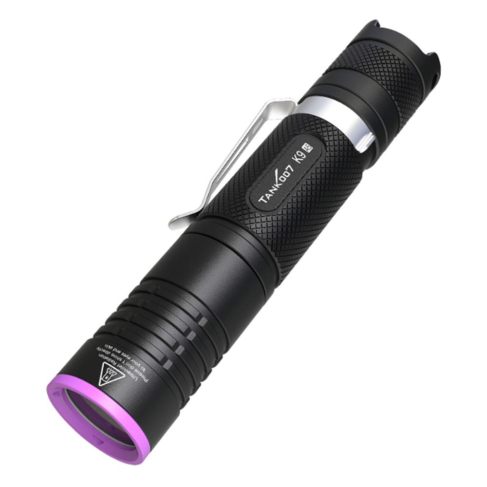 

TANK007 K9A5 365nm Ультрафіолетовий ліхтарик Виявлення флуоресценції Водонепроникний IPX8 Перезаряджуваний світлодіодний ліхтар A