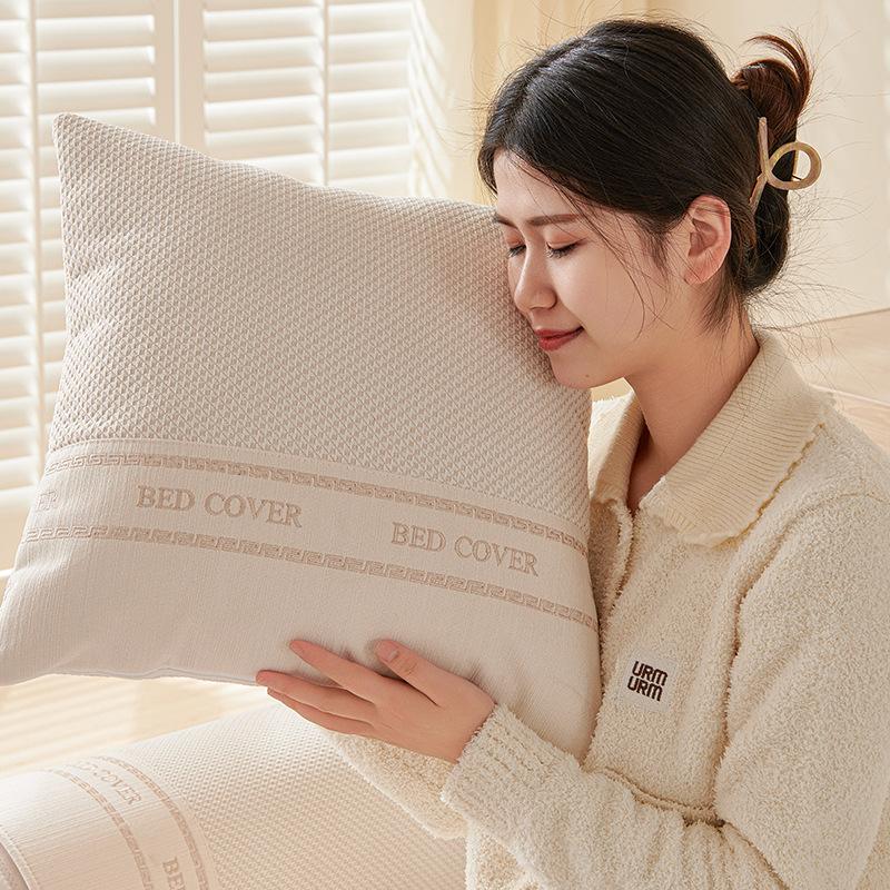 Modern Light Luxury Sofa Cushion Four Seasons Universal Chenille Non-Slip Cushion Simple Leather Sofa Cover Cover Cloth