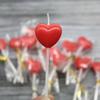New Red Small Love Shape Birthday Candle Wedding Party Decoration Valentine's Day Confession Heart Candle