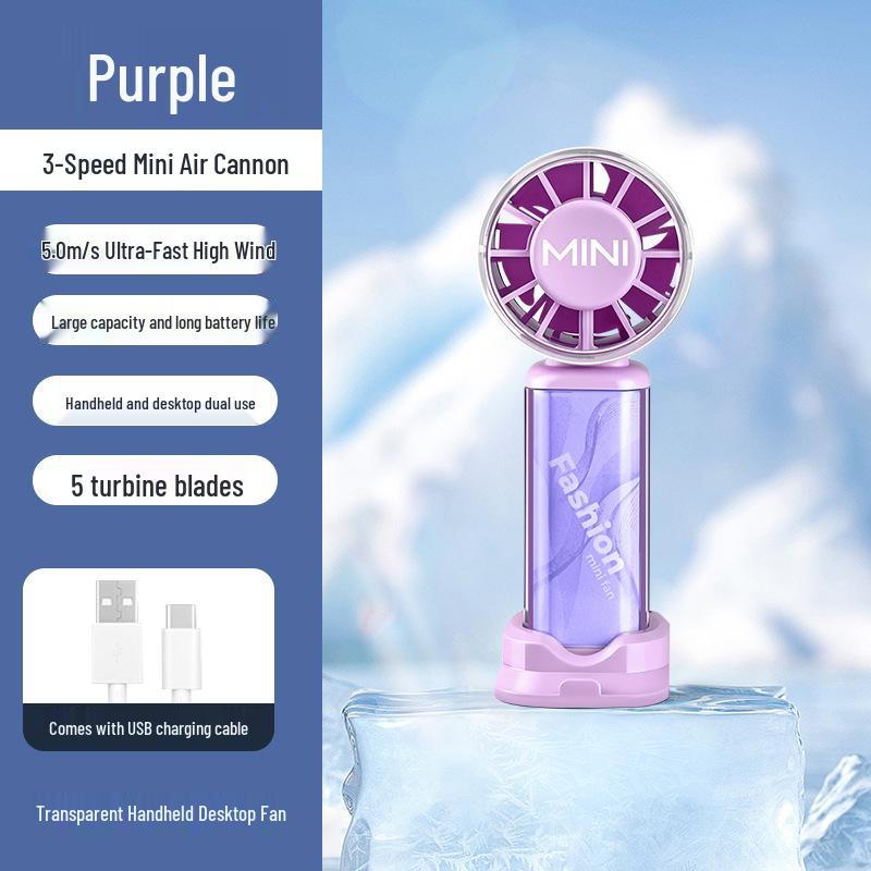 

Portable USB High-Speed Desktop Fan - Ideal Summer Gift for Students 13.2*5.4*6.7