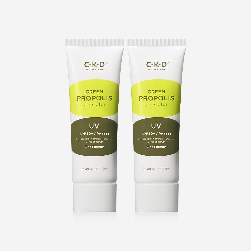 CKD Green Propolis All Mild Sun 40ml x 2