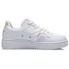 Li Ning Non Slip Lightweight Low Top Skateboard Shoes Women's White AGCR466-4