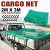 Portable Folding Cargo Net Multipurpose Heavy Duty Square Trailer Mesh for Truck Van Easy Operation