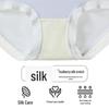Fenteng Women's Silk Blend Lace Trim Panties 5-Pack