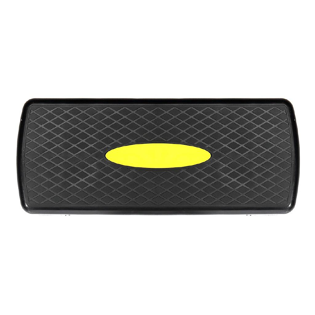 Non-slip Cardio Yoga Pedal Stepper Adjustable Fitness Aerobic Step Workout Exercise Fitness Aerobic Step Equipment 68 x 28 x 15 cm