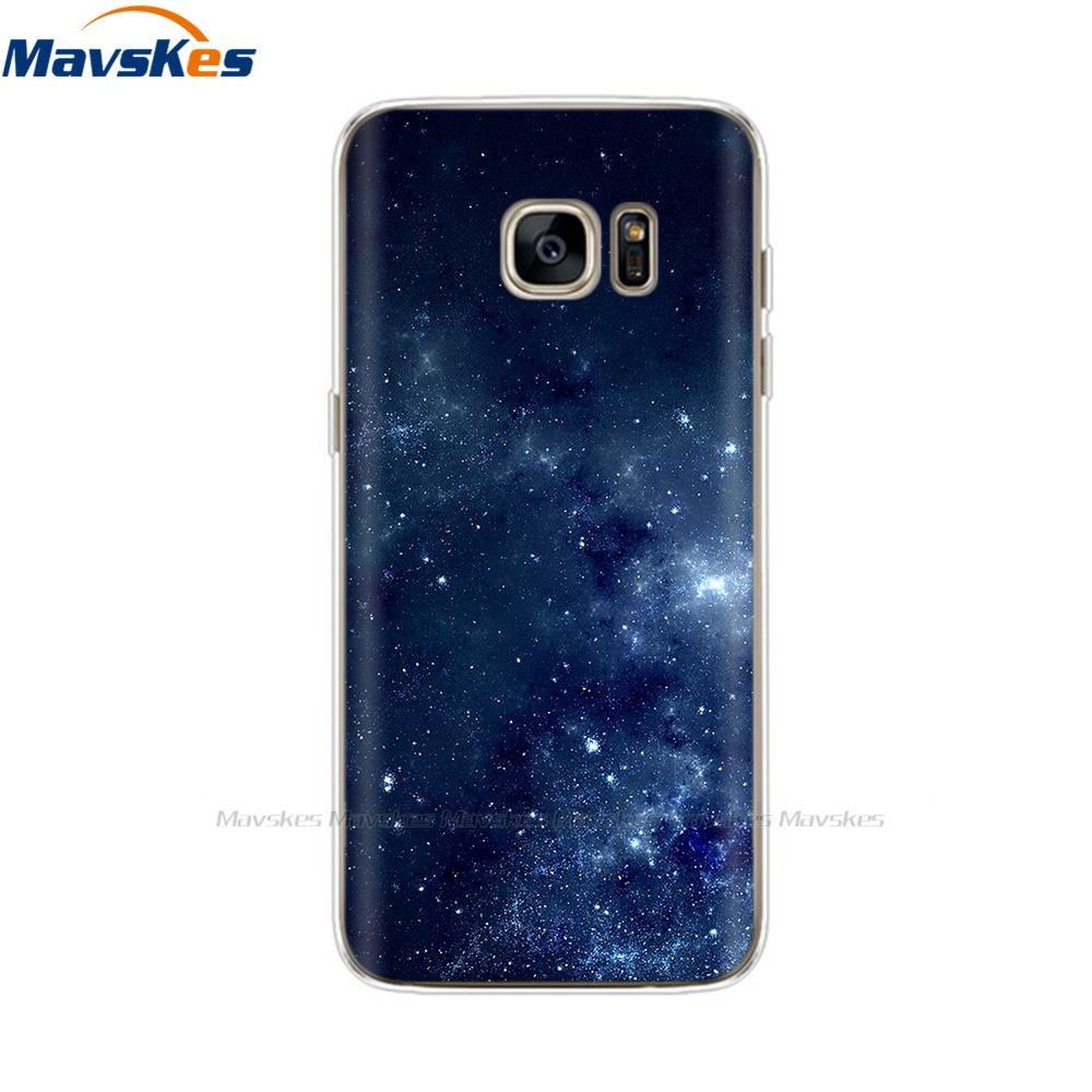 Custodia in Silicone Cartone Animato Per Samsung Galaxy S7 Custodie Cover Fiore Morbido TPU Custodia per Telefono Per Samsung S7 edge G930F G930FD G930W8 Funda