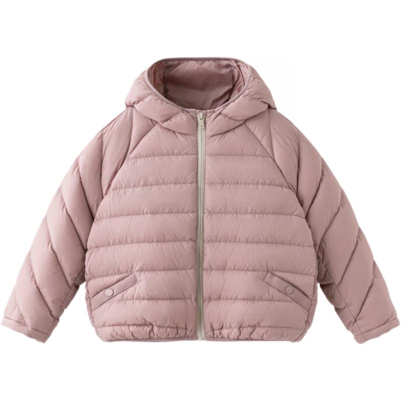 DAVE&BELLA Girls' Short Waterproof Down Jacket