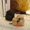 Mini Oxford Cloth Hanging Neck Coin Purse Mini Earphone Bag Simple Portable Small Small Pendant Key Pouch with Lanyard