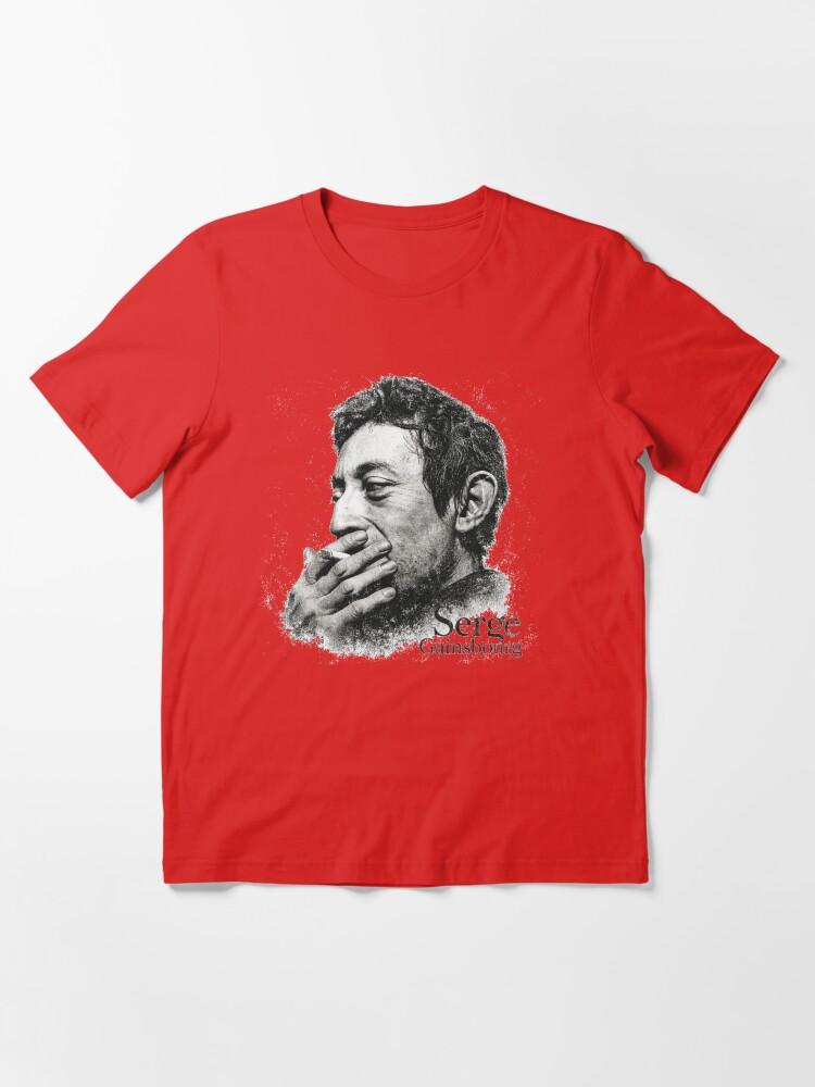 Jane Birkin Serge Gainsbourg Monochrome Portrait Essential T-Shirt