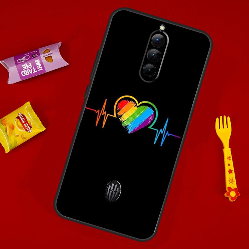 

Gay Lesbian LGBT Rainbow Pride Phone Case For ZTE Nubia Red Magic 10 9 8 8S 9S 10S 11 Pro Plus 6 7 6S 7S Pro 10 Air Cover Red Magic 6Pro