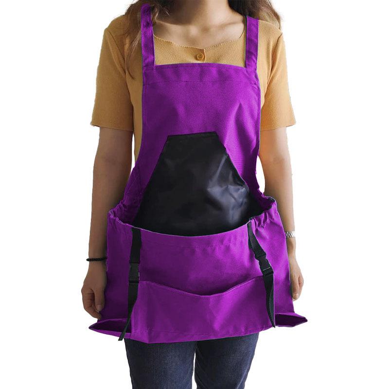 Cross-Border Gardening Apron with Large Pockets and Quick Release for Harvesting and Storage