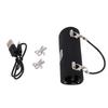 Clamp On Earbuds Bluetooth V6.0 Noise Cancelling Ear Clamp Earbuds with Unique Detachable Bow Earrings for Work Fitness
