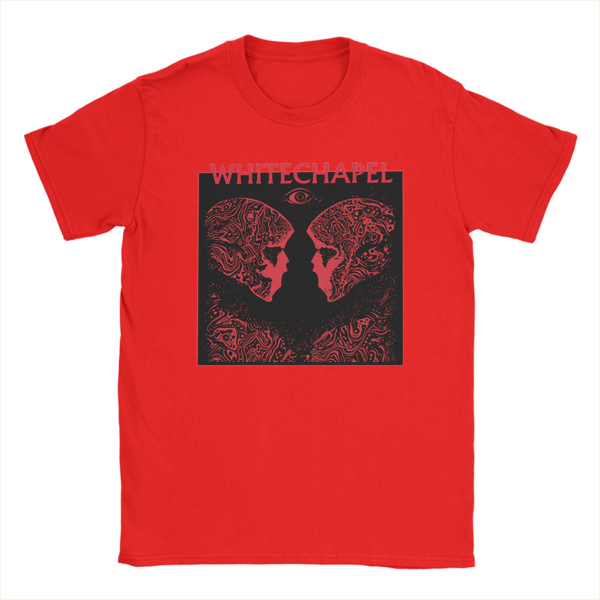 Unisex Rock Whitechapel Deathcore Band Art T Shirt  Cotton Clothes Funny Short Sleeve Crew Neck Tees Birthday Gift TShirts S