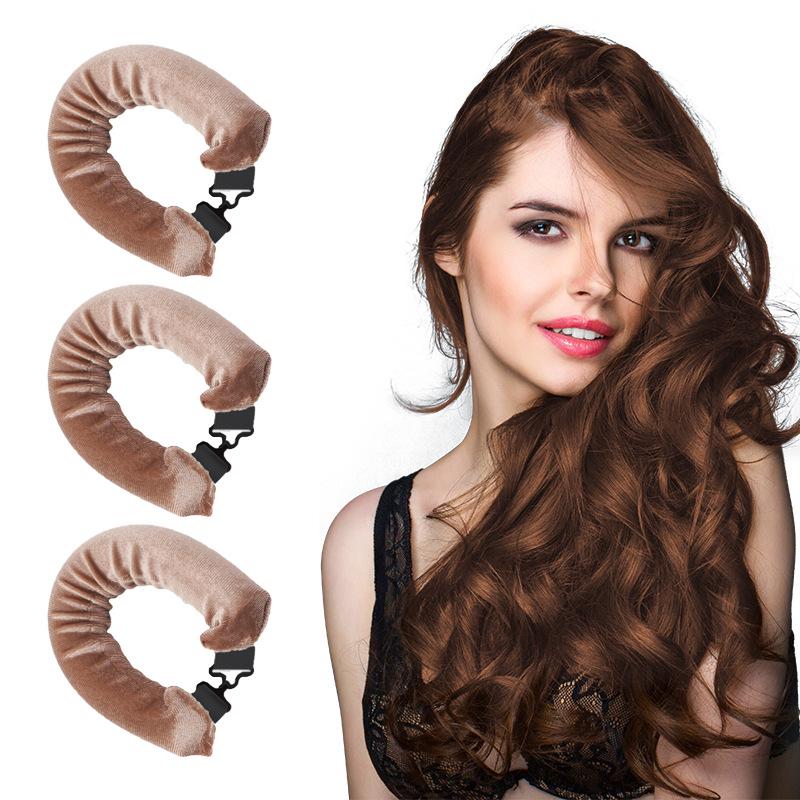 Cross-border Lazy Sleeping No-Heat Curling Tool: European & American Style
