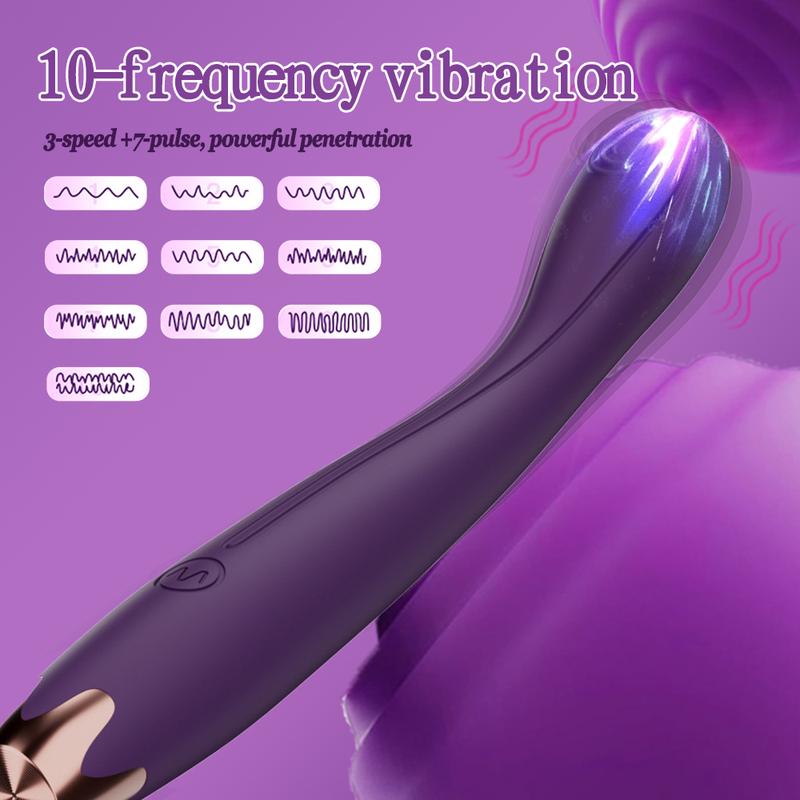 Finger Vibrator for Women 10 Vibration Modes G Spot Clitoral Stimulator Vagina Nipple Massager Masturbation Sex Toys for Women