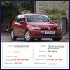 Passend für Volkswagen VW Golf Mk6 5K 2009 2010 2011 2012 2013 Hochglanzschwarz Türgriffabdeckung Schutzaufkleber Zierleiste Autozubehör