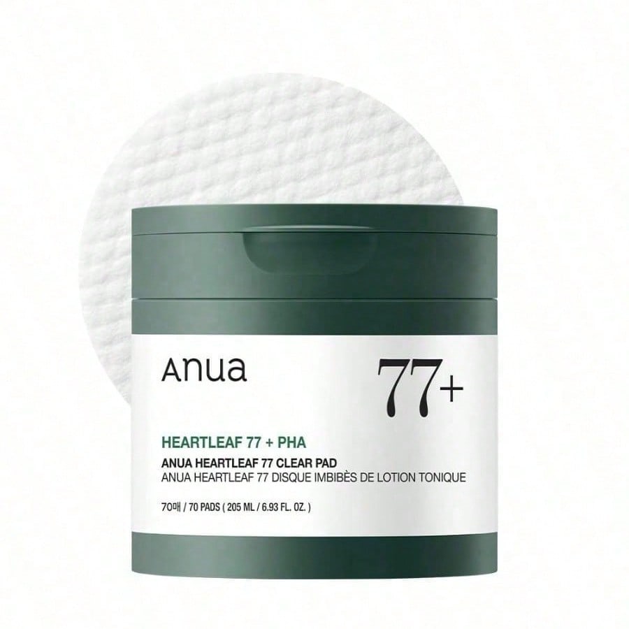 ANUA Heartleaf 77 Toner Pad  (70 Pads) Toner Pad  (70 Pads)
