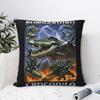 Bombardiro Crocodilo Brainrot Meme Pillow Cases Italian Cushion Cover Novelty Zippered Decor Pillowcover for Bed 4545cm