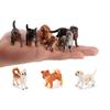 Small Shiba Inu Labrador Collie Bulldog Chihuahua Dog Model Toy For Home Decor And Collectors