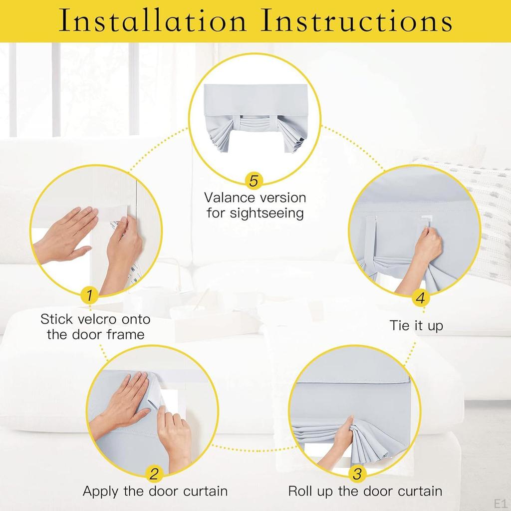 Blackout Shades Cortina Window Curtain Cover Easy Prize Profession