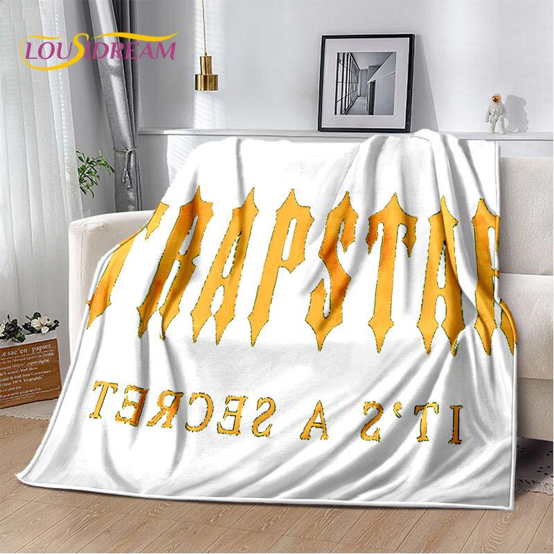 Popular Fashion Trapstar London Soft Plush Blanket,Flannel Blanket Throw Blanket for Living Room Bedroom Bed Sofa Picnic Cover 75x90cm