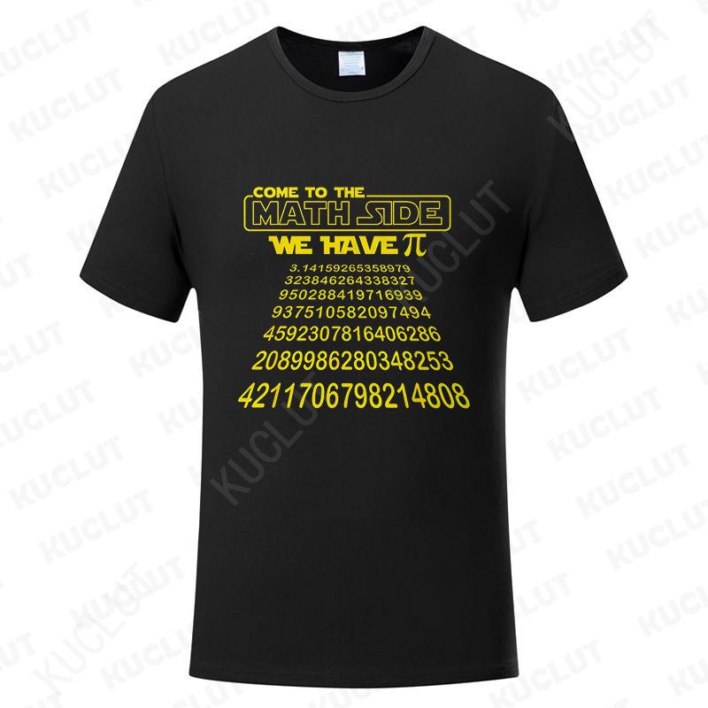 Pojďte na matematickou stranu, máme koláčové tričko Den pí Učitel Dárek Tričko Letní trička Oblečení Grafická trička Pánské tričko Trička