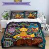 3pcs Duvet Cover Set (1*Duvet Cover + 2*Pillowcase, Without Core), Poppy Playtime Print Bedding Set, Bedroom Decor, All‑Season, Birthday Gift