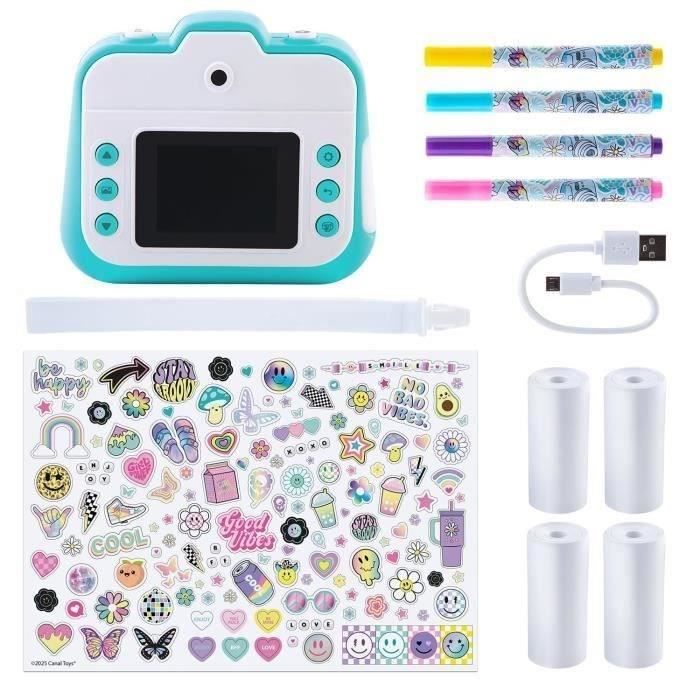 Canal Toys - Creator - Instant Camera CLK 001T Turquoise