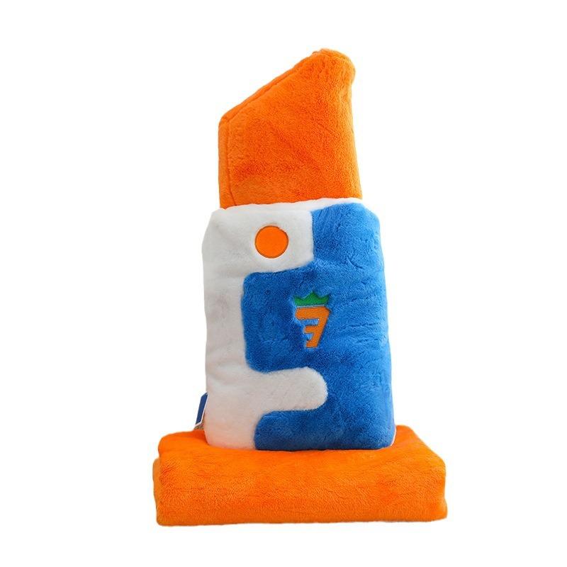 Cartoon Office Throw Pillow Quilt Dual-Purpose Two-In-One Pillow Car Inner Cushion Multi-Functional Nap Blanket