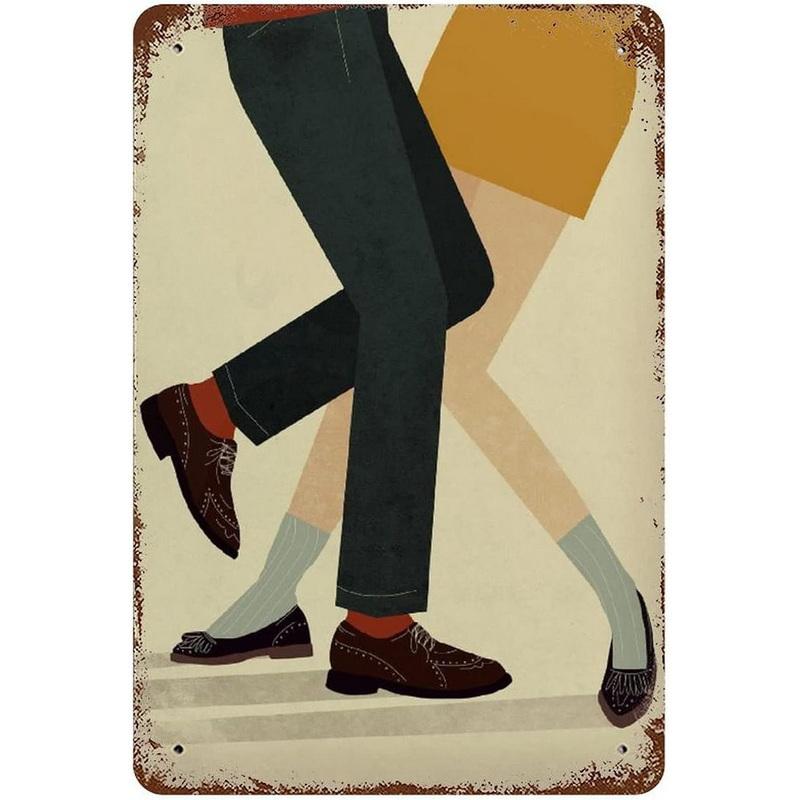 Do What Makes You Happy Metal Tin Signs Vintage Metal Tin Posters for Cafes Bars Pubs Shops Home Garden Wall Decorative