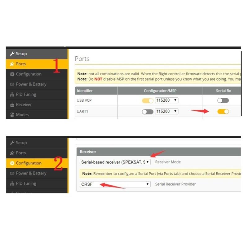 Advanced 915MHz CRSF Receiver High Refresh Rate Receiver Stable Signal Reception Easy To Install and Configure for FPV