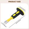 Masonry and Rock Tool High Hardness Multifunctional Manual Flat Chisel for Mortar Concrete