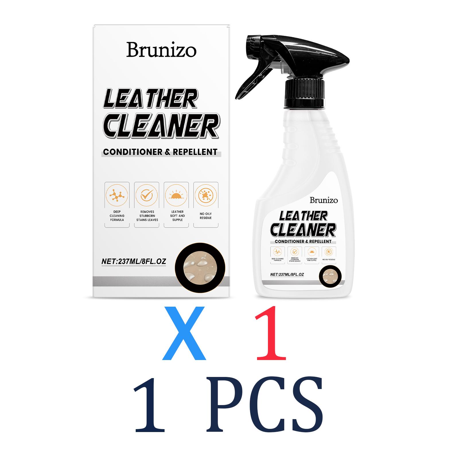 Leather Care Spray Furniture Deep Cleaning Car Seat Conditioner Leather Polish Gentle Formula Shine Restorer Deep Clean 237ml 1 Pcs